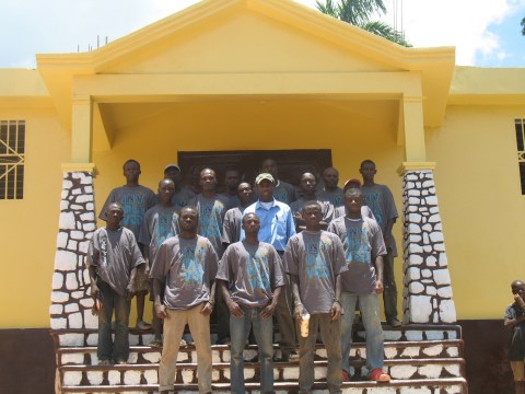 HOPE building painting complete with our team of workers